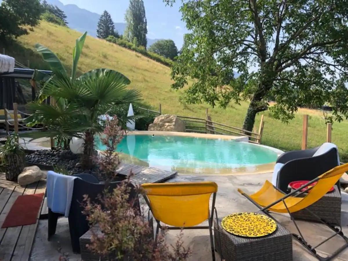 A La Marc'Quize Chambres D'Hotes, Petit Dejeuner Compris, Avec Piscine A Debordement En Exterieur, Bain Nordique A 38 Degres En Prestation Supplement Sur Reservation Horaire Anticipee 1 Place De Parking Gratuite Sur Place Mouxy Εξωτερικό φωτογραφία